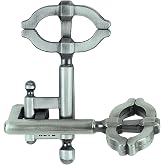 BePuzzled, Key Hanayama Cast Metal Brainteaser Puzzle Mensa Rated Level 2, for Ages 12 and Up