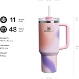 STANLEY Quencher H2.0 FlowState Tumbler 1.2L Rose Petal Motion view 2