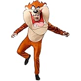 Rubies Unisex Adult Unisex Adult Looney Tunes Tazmanian Devil Costume Jumpsuit and Headpiece