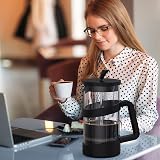 RAINBEAN 8 Cup Cafetiere French Press with Triple Stainless Filter view 3