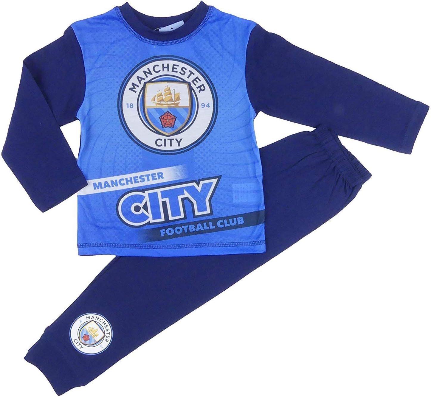Boys Manchester City Snuggle Fit Pyjamas