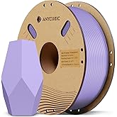 ANYCUBIC Matte PLA Filament 1.75mm, 3D Printing PLA Filament 1.75mm Dimensional Accuracy +/- 0.02mm, 1KG Spool (2.2 lbs), Matte Purple