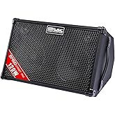 Coolmusic 120W Professional Acoustic Guitar Amp with Bluetooth & PA System | 7 Inputs, Studio-Grade Reverb/Chorus/Delay, 3-Band EQ | 3-Year Warranty