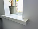 White UPVC Window Board Cill Cover 1.1m Long 9mm Thick Plastic Sill Capping view 4