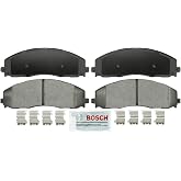 BOSCH BSD1680 Severe Duty Semi-Metallic Disc Brake Pad Set - Front | Compatible with Select Ford F-250/350/450 Super Duty