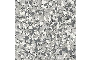Magic Resin | Flakes for Epoxy Resin Floor Coatings 1/4'', 40lbs (18.1kg) | Highly Resistant | Garage Floor Paint Chips (Grav