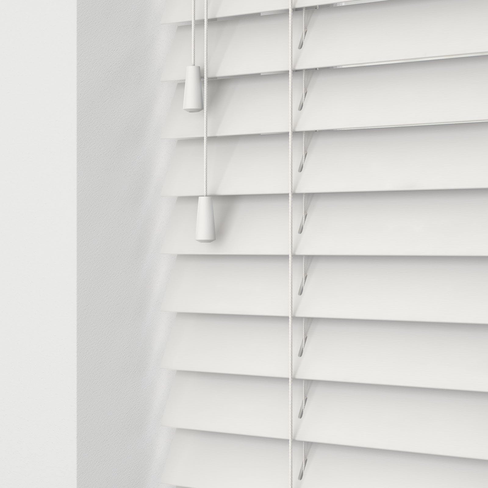 eXtremeยฎ Faux Wood Venetian Blind - Very 50MM Wide Slat - Made To Your Own Sizes - Just Order & E-Mail Your Sizes! (90cm wide x 180cm height)