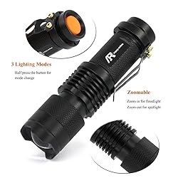 AR happy online 3 Pack Red Light Flashlight, 3