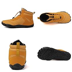Dinint Barefoot Shoes Men Women Wide Toe Box Winter
