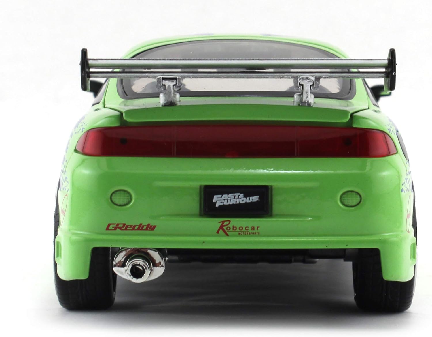 FAST & FURIOUS 1995 MITSUBISHI ECLIPSE 1:24 SCALE DIE-CAST REPLICA CAR, Multi-coloured, 20 cm - Image 5