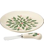 Mud Pie Set di piatti per biscotti e stampini in gres porcellanato, diametro 24,1 cm