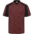 Red Kap mens Airflow Raglan Chef Coat With OilblokChef's Jacket