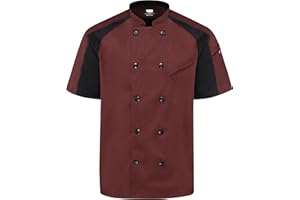 Red Kap mens Airflow Raglan Chef Coat With OilblokChef's Jacket