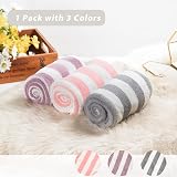 Good Nite 3 Pack Microfibre Hair Towel Wrap Super Absorbent Twist Dry Hair view 6