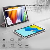 PRITOM 7 inch Tablet Android 13 4GB RAM 32GB Storage Quad Core Pink Case view 3