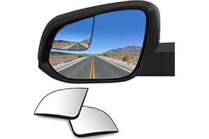 VrooeCoe Convex Stick On Custom Fitted Blind Spot Mirrors Compatible With Toyota Rav4 2013-2025- Engineered to Provide A Wide