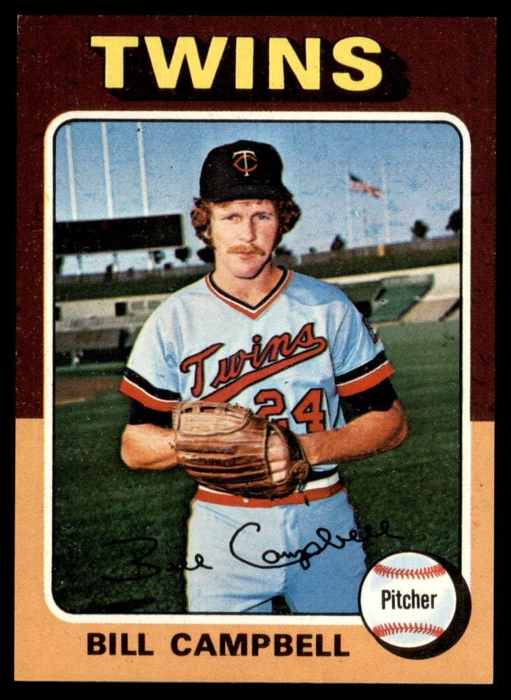 1975 Topps 226 Bill Campbell Minnesota Twins (Baseball