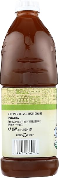 365 Organic unsweetened Black tea plastic 64oz (099482436476)
