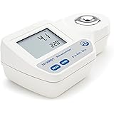 Hanna Instruments HI 96801 Digital Refractometer, 0-85% Brix Range, For Sugar Analysis