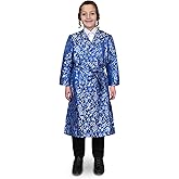 Dress Up America Blue Floral Rabbi Coat - Jewish Bekitcha for Kids
