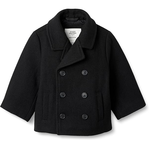 Amazon.com: ThCreasa Toddler Boy Winter Wool Coat Double Breasted
