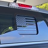 Zxiaochun Rear Middle Window American Flag Decal