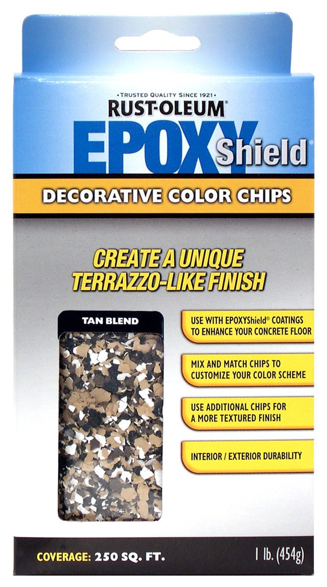 Rust Oleum Epoxyshield Garage Floor Coating Decorative Color