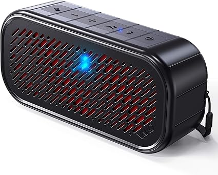 amazonbasics shockproof and waterproof bluetooth wireless mini speaker