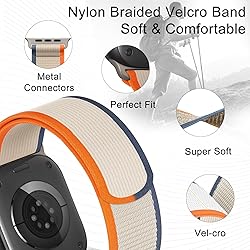 Trail Loop Nylon Band - Compatible with Apple Watch