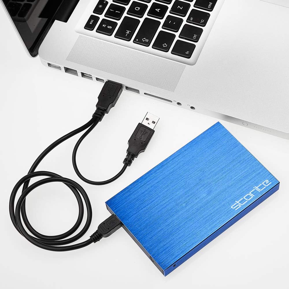 Almacenamiento de datos externo gris gris 500 gb Storite Disco duro