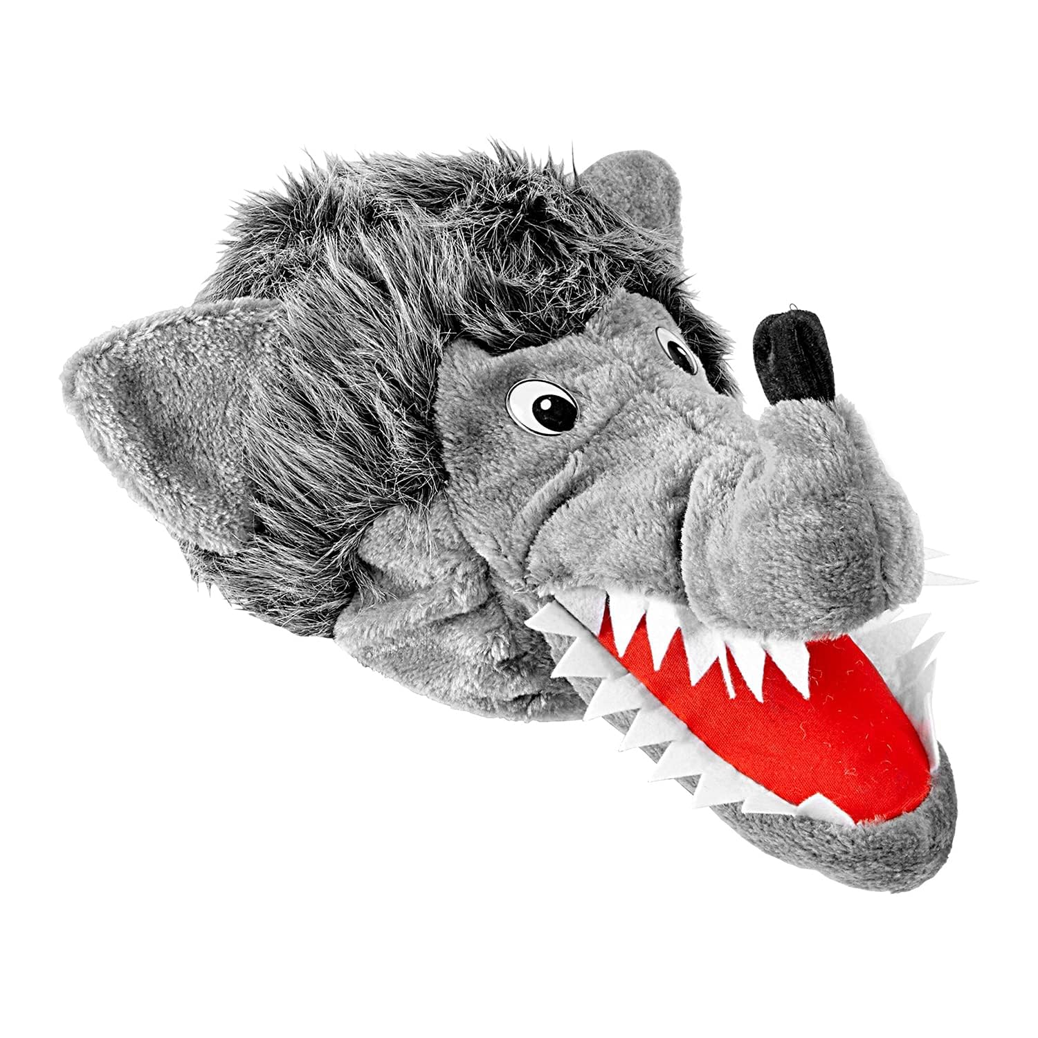 W WIDMANN MILANO Party Fashion 10013 – Wolf Hat, Grey, Headgear, Animal, Fairytale, Theme Party, Carnival