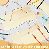CIOKIT Balsa Wood Sheets 10Pcs 300x200mm Unfinished Thin Basswood for DIY view 6