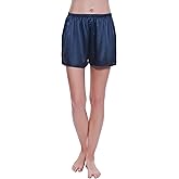 LEPTON Womens 19mm 100% Mulberry Silk Shorts