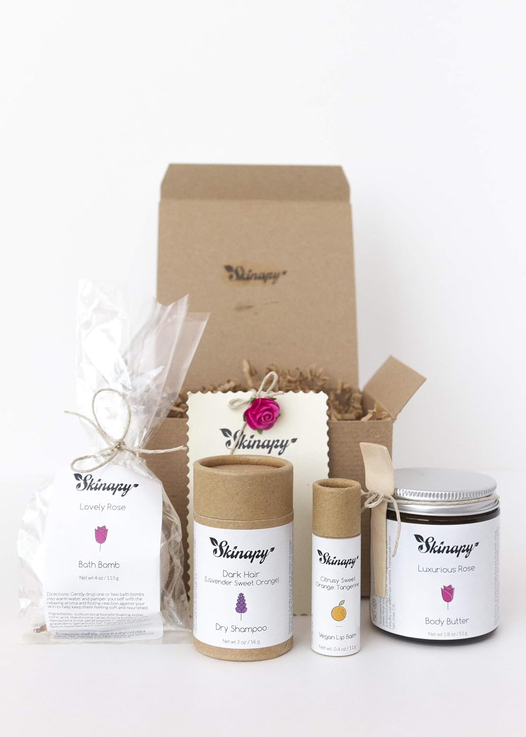 organic skincare gift set