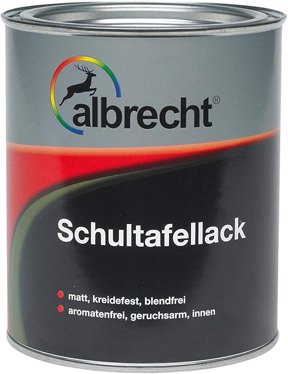 4 x 375 ml Albrecht School Board Paint & Table Tennis Table Paint Green