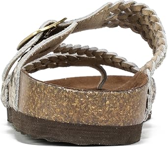 white mountain hayleigh flat sandals