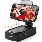 Gifts for Men, OLES Mobile Phone Stand with Bluetooth for Him Dad Women Who Want Nothing, Adjustable Tablet Holder with Wireless Speaker, Tech Gadgets for Table Desk, Unique Ideal