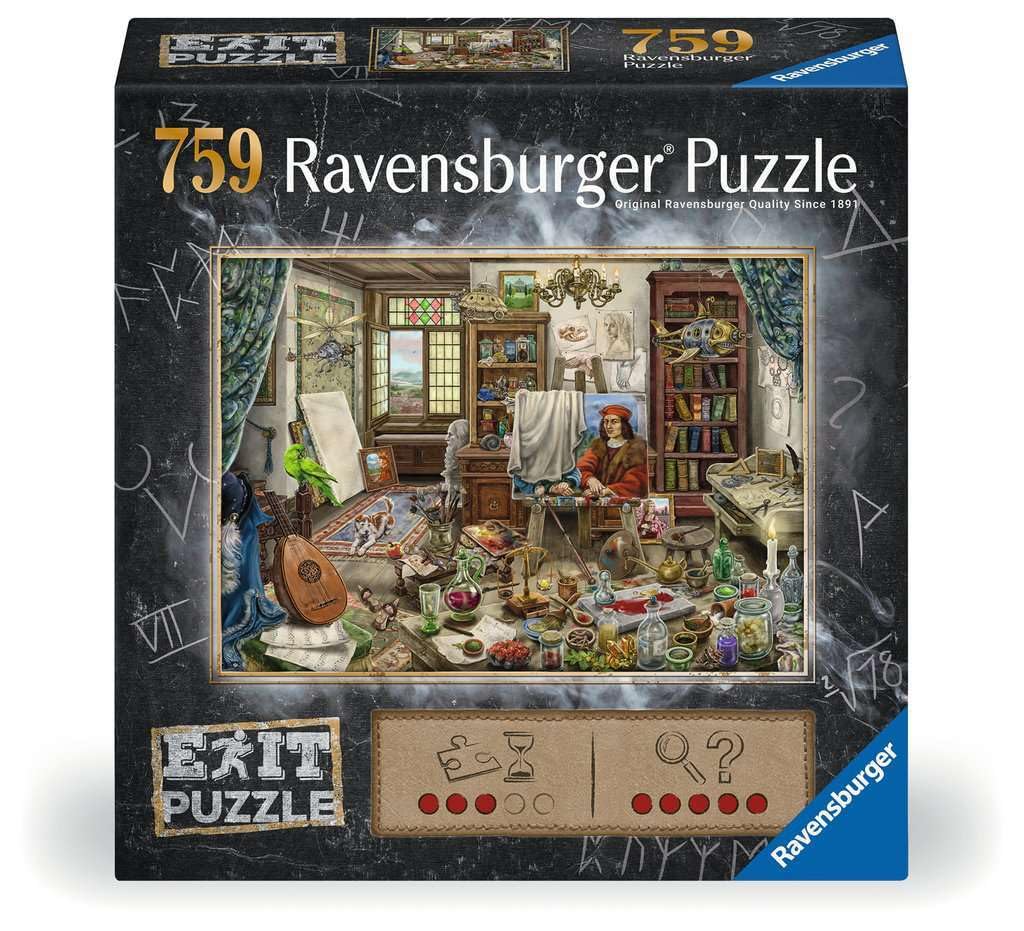 Ravensburger EXIT Puzzle 16782 The Artist's Studio 759 Pieces