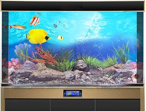 Amazon 水族館の背景のステッカー両面水槽の壁紙水族館の水槽 水族館の装飾のための装飾的な写真 バックグラウンド 背景 通販