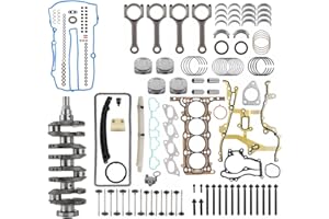 HonHuCo 55574335 1.4L Engine Overhaul Rebuild Kit Crankshaft Rod For Chevy Cruze Sonic Trax Buick Encore 2013-2016 Repace# 55568831 55565339