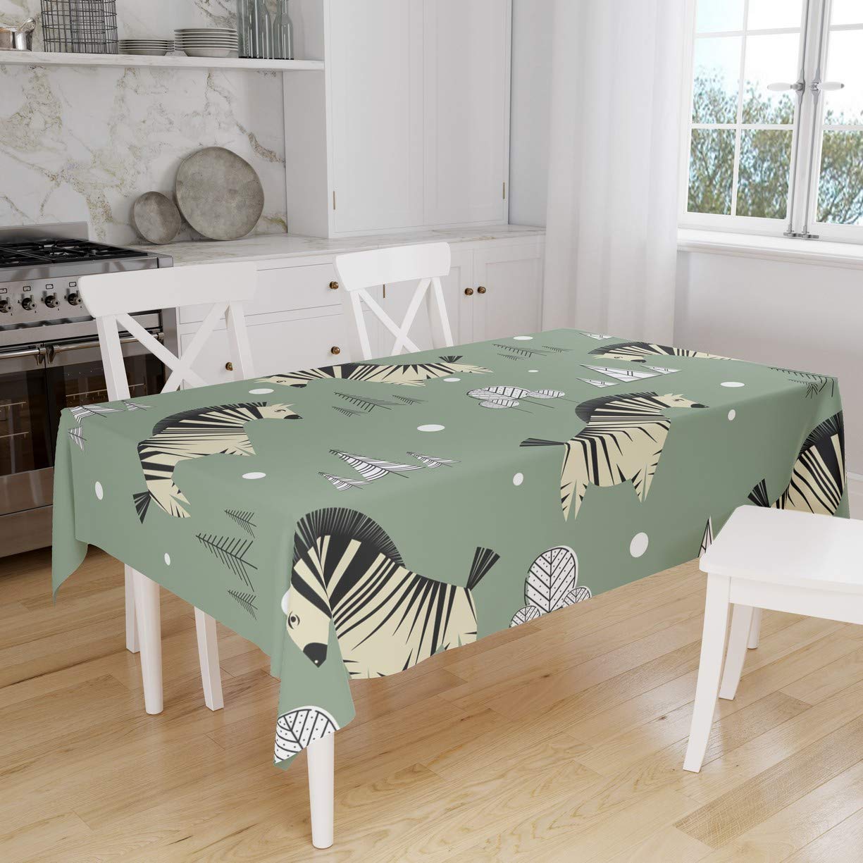 Bonamaison Kitchen Decoration, Tablecloth, 140cm x 160cm - Designed and Manufactured in Turkey