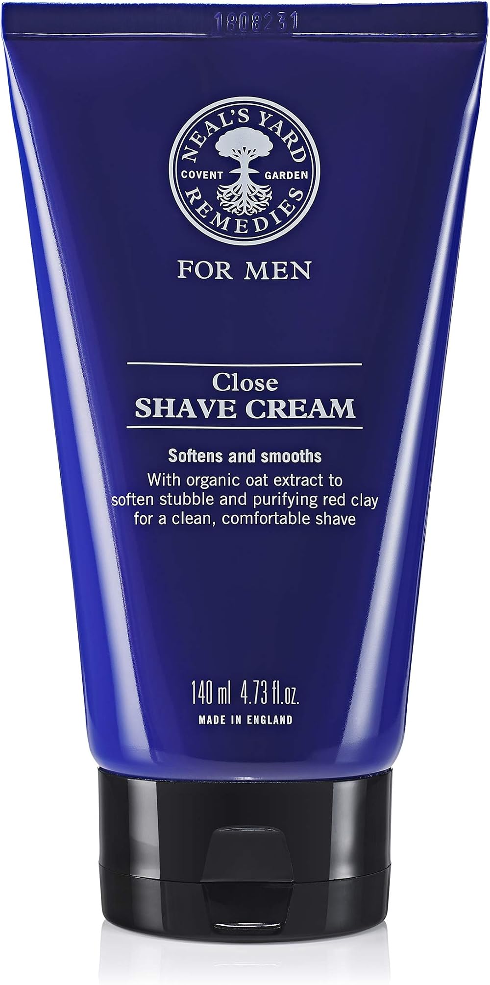 Neal's Yard Remedies Close Shave Cream, 140ml – Vegan & Cruelty-Free