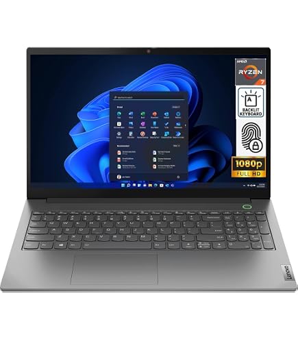 Amazon.com: Lenovo ThinkBook 15 Gen 4 Business Laptop (15.6