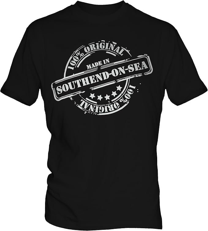 Made in SouthendOnSea Mens TShirt T Shirt Tee Top Amazon.co.uk