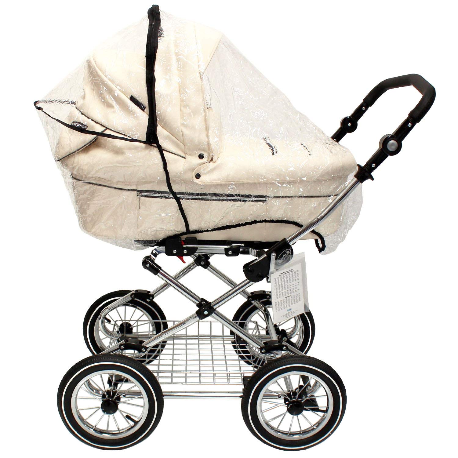 Universal Raincover Zipped to Fit Silvercross Freeway/Combination Pushchair