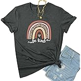 YITAN Women Graphic Tees Cute Soft T Shirts