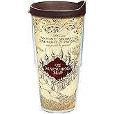 Tervis Harry Potter The Marauder's Map Made in USA Double Walled Insulated Tumbler Travel Cup Keeps Drinks Cold & Hot, 24oz Legacy, Classic
