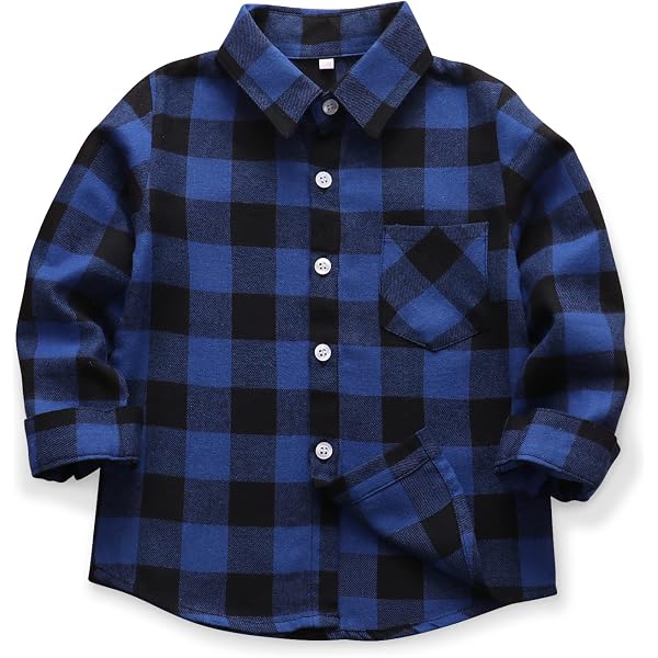 SANGTREE Camisas a cuadros para niños y hombres SANGTREE Camisas a cuadros para niños y hombres