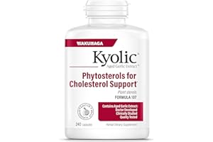 Kyolic Aged Garlic Extract Formula 107, Phytosterols for Cholesterol Support