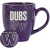 Rico Industries NCAA Team Slogans and Chants 16 oz Team Color Laser Engraved Speckled Ceramic Coffee Mug